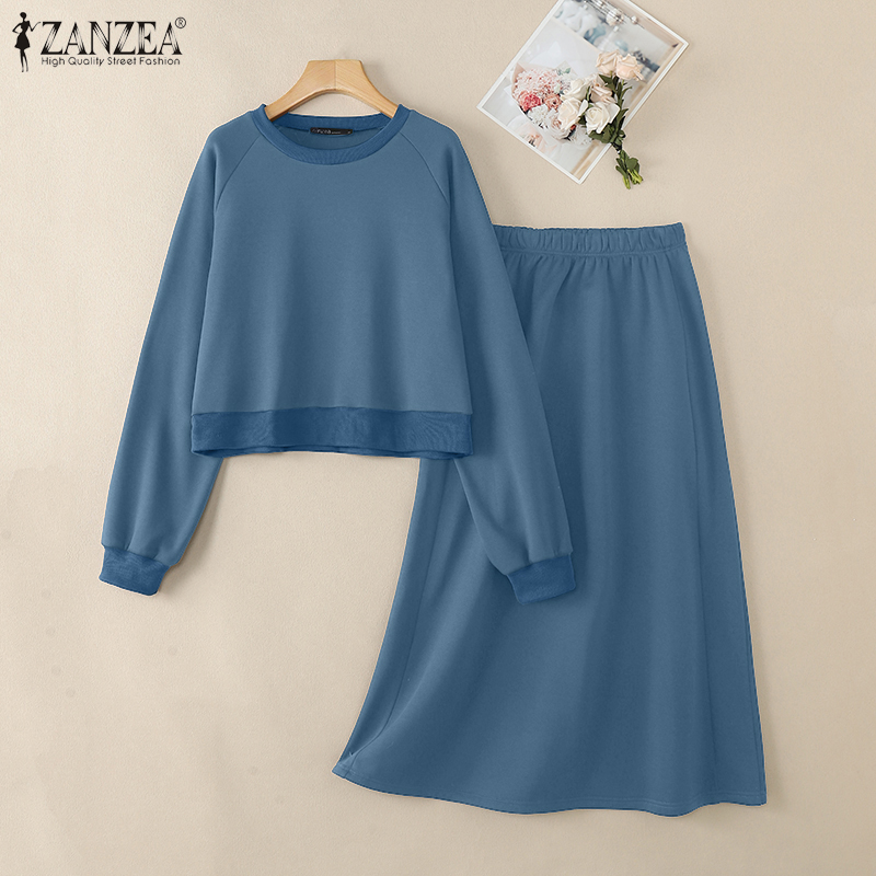 Winter Clothing Ladies - ZANZEA 2026 Moda Kadın Elbise Takımları