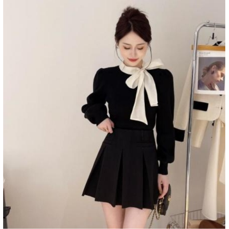 Winter Clothing Ladies - İlkbahar Sonbahar Kadın Zarif Ilmek Üstleri
