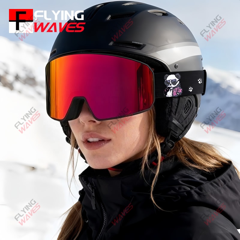 Snow Goggle Uv - Tam Kayak Gözlüğü Yetişkinler İçin Kar