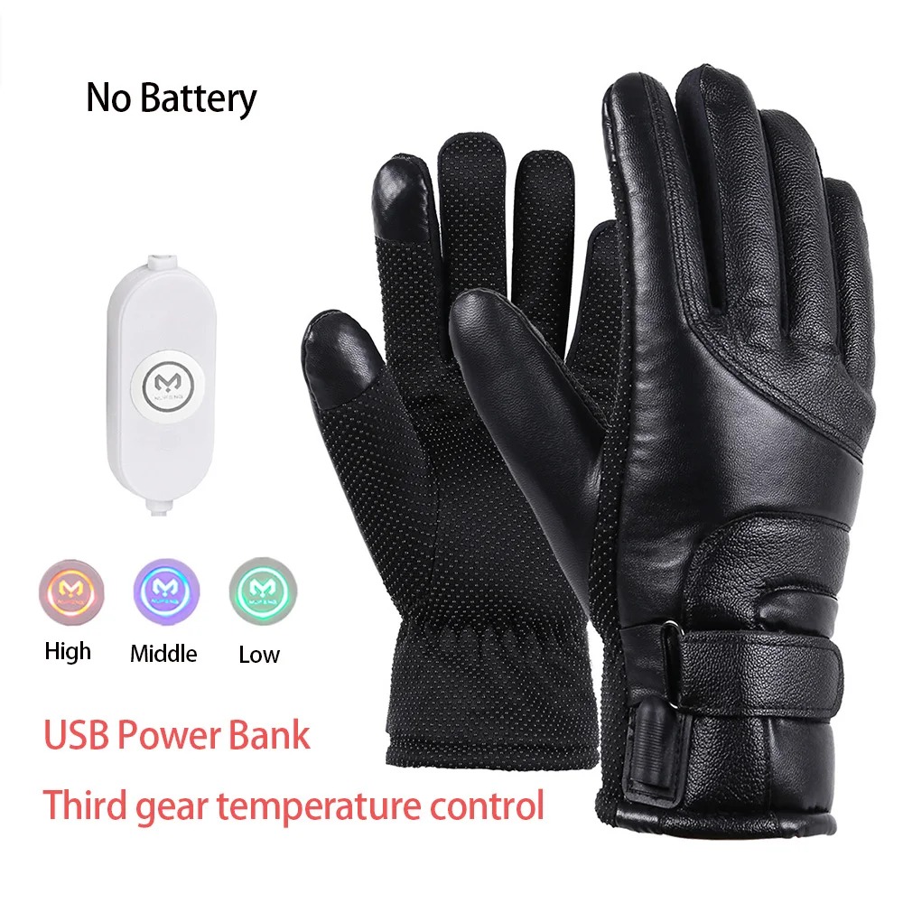 Hand Warmer Reusable - Erkek Kadın Elektrikli Isıtmalı Kayak Eldivenleri