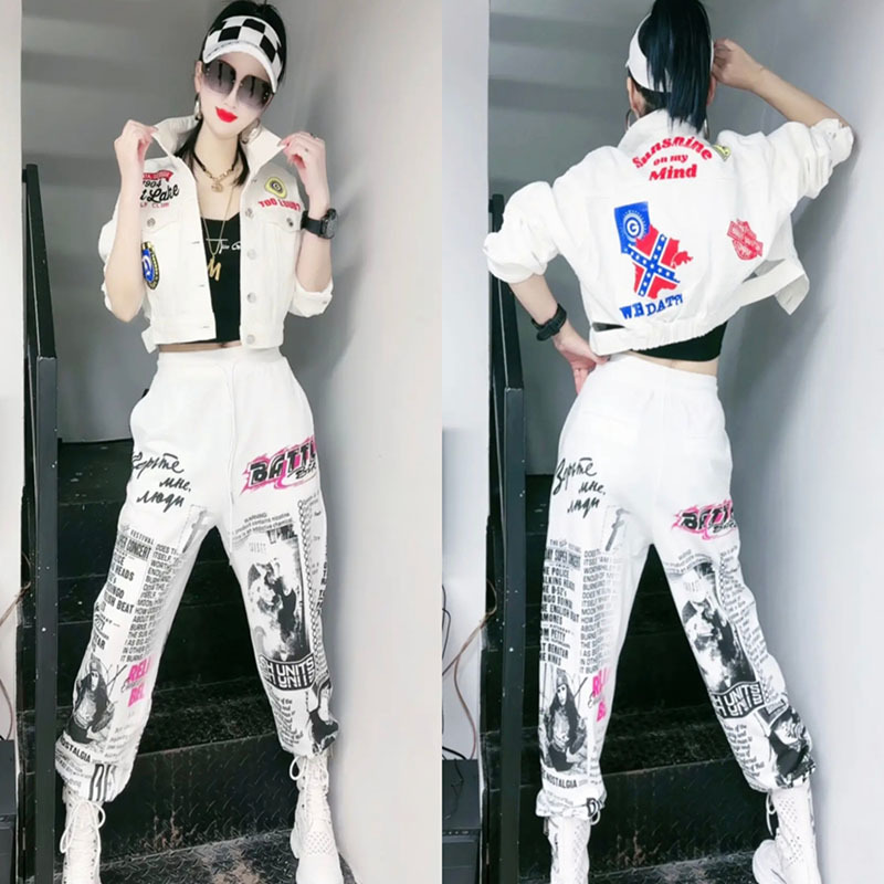Winter Clothing Deals - 2024 ilkbahar sonbahar moda Graffiti delik