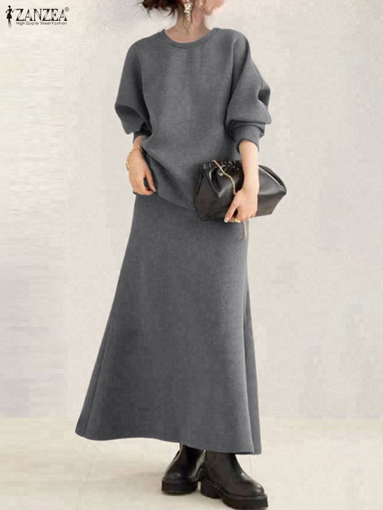 Winter Clothing Ladies - ZANZEA Kadın Sonbahar Kazak ve Elastik