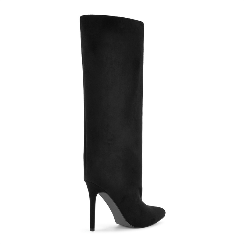 Onlymaker Siyah Suni Süet Diz  - Winter Clothing Ladies incelemesi ve fiyatı
