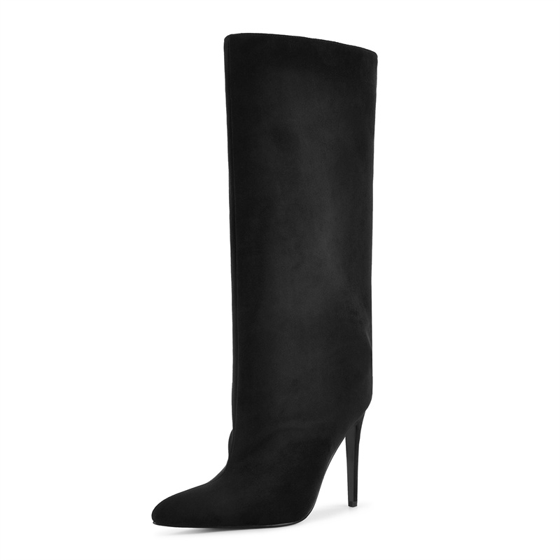 Onlymaker Siyah Suni Süet Diz  - Winter Clothing Ladies incelemesi ve fiyatı