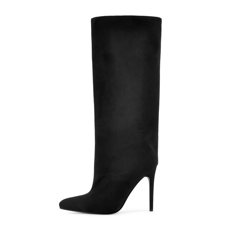Onlymaker Siyah Suni Süet Diz  - Winter Clothing Ladies incelemesi ve fiyatı
