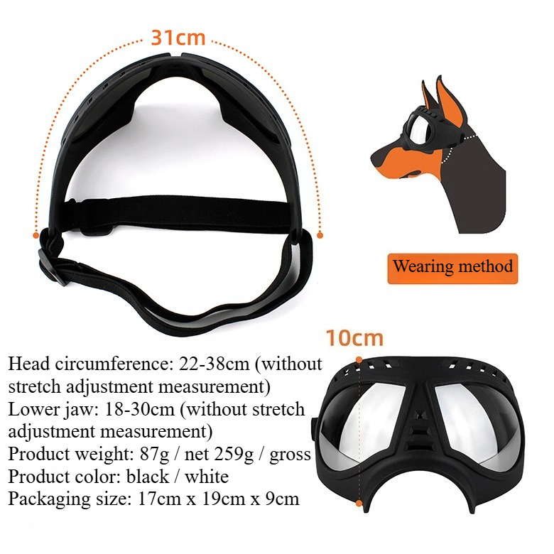 Orta ve büyük boy köpekler içi - Snow Goggle Uv incelemesi ve fiyatı