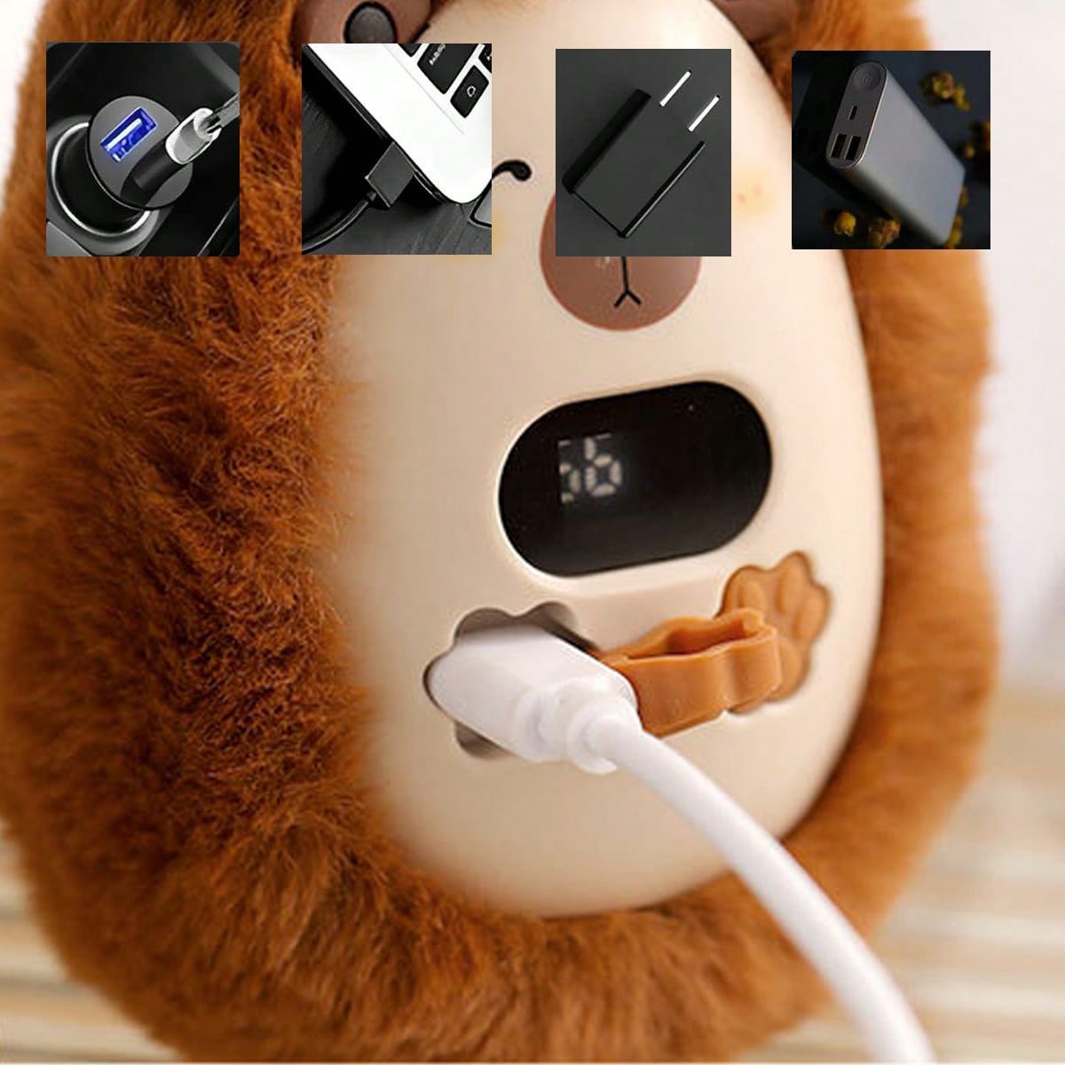 Mini Peluş Evcil Hayvan Şeklin - Hand Warmer Reusable incelemesi ve fiyatı
