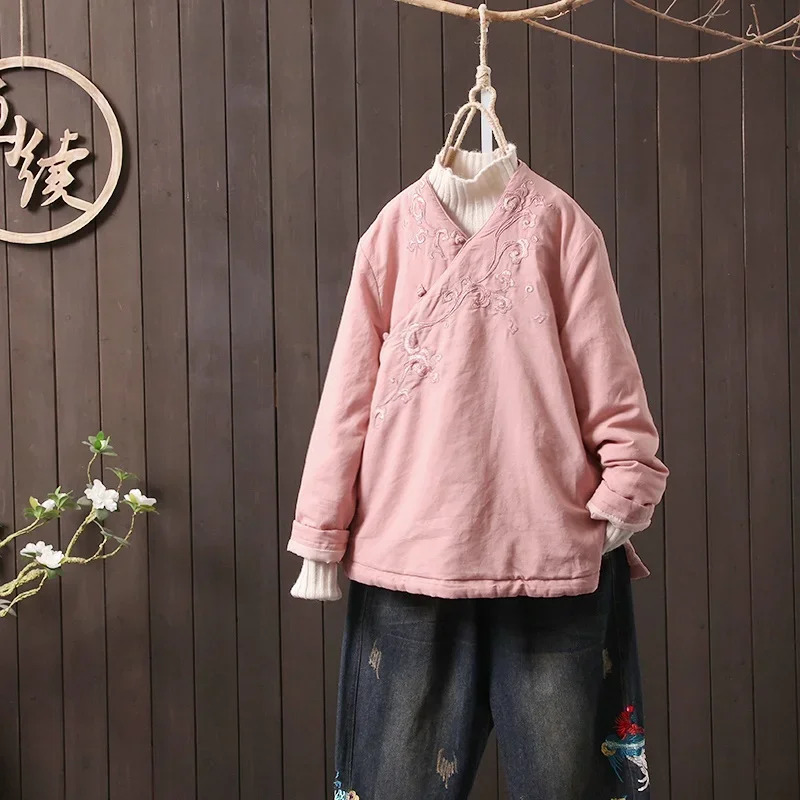 Stil Giyim Kadın Cheongsam Üst - Winter Clothing Youtube incelemesi ve fiyatı