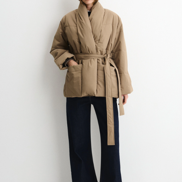 PUAL Kadın Kemerli Şişme Mont  - Puffer Jacket Women Down incelemesi ve fiyatı