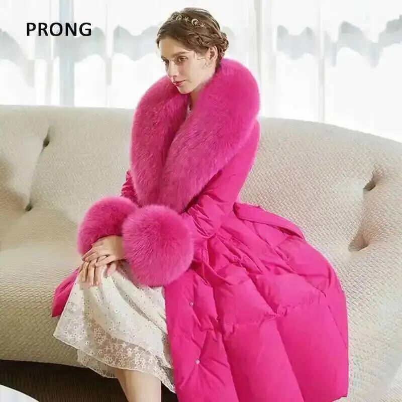 100% gerçek tilki kürk yaka kı - Winter Clothing Deals incelemesi ve fiyatı