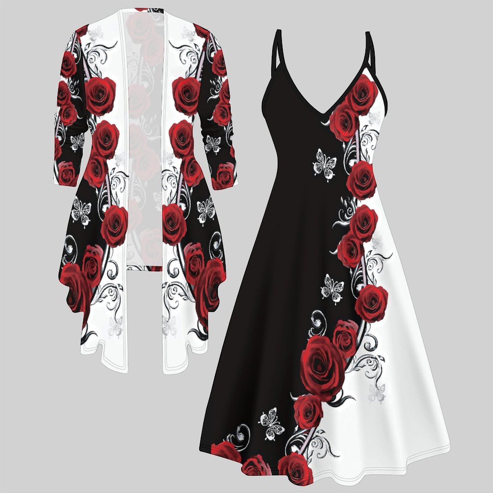 Baskılı İki Parçalı Takım Kadı - Winter Clothing Ladies incelemesi ve fiyatı