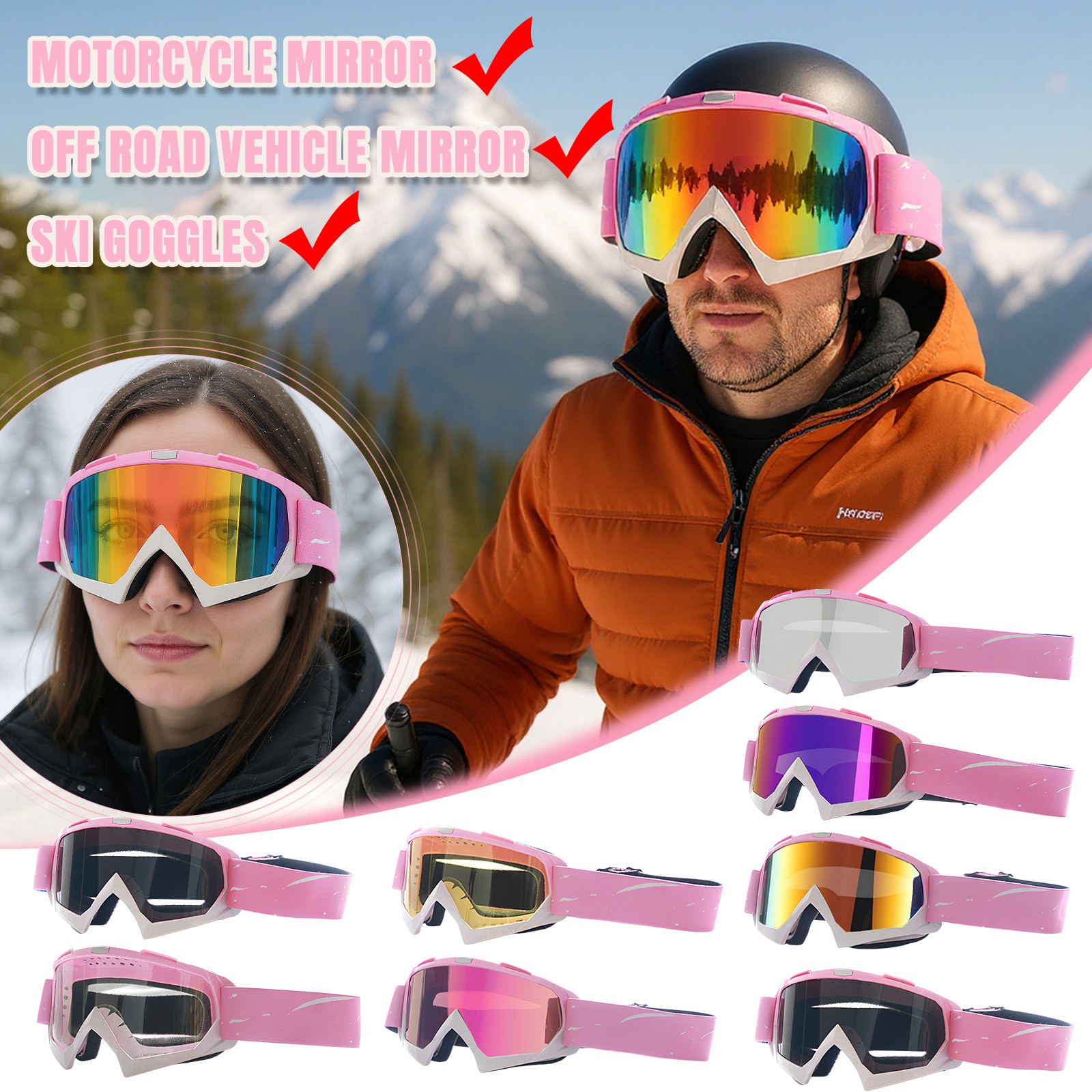 Rüzgar Geçirmez Kar Geçirmez U - Snow Goggle Uv incelemesi ve fiyatı