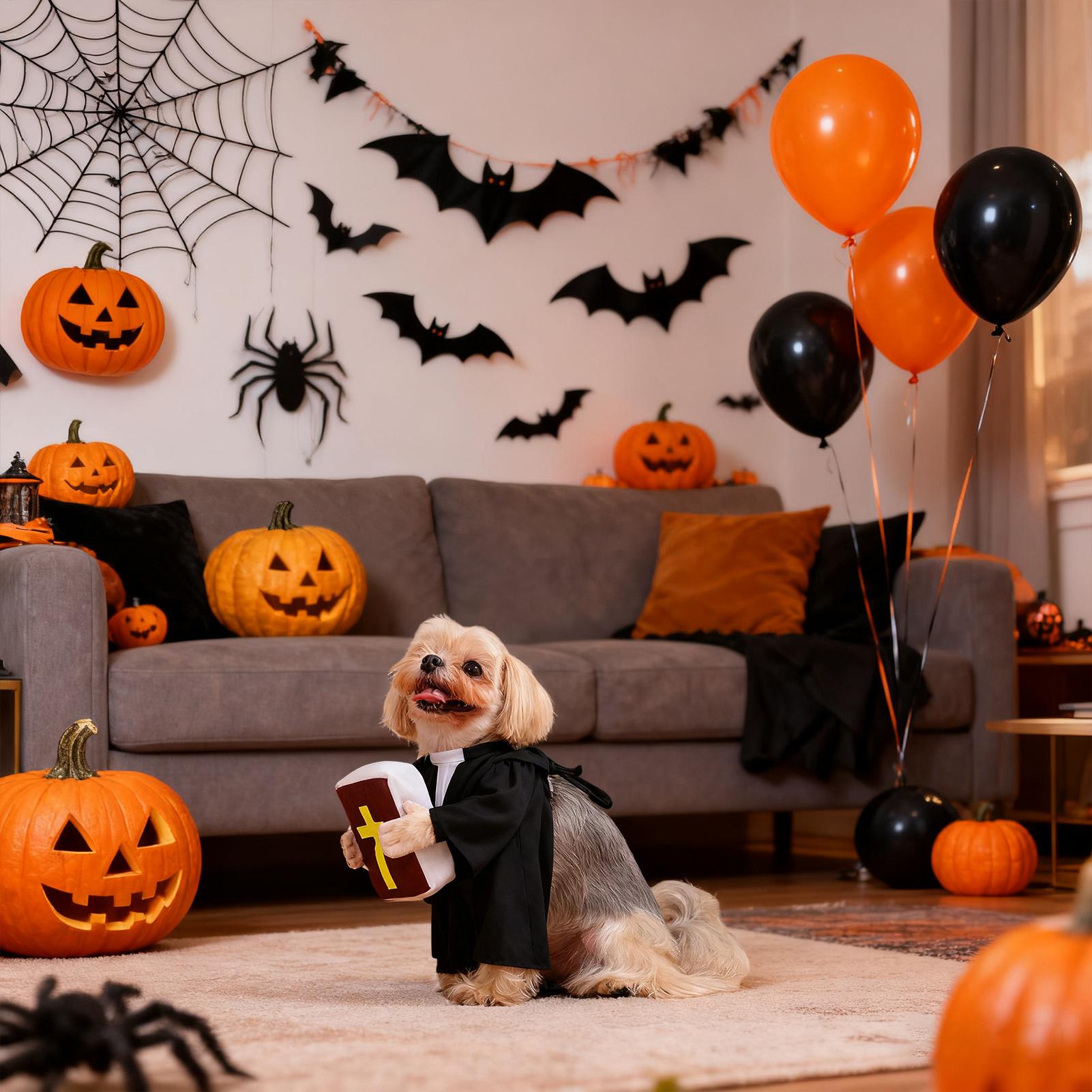 Köpek Cosplay Kostüm Komik Köp - Winter Clothing Dress Up incelemesi ve fiyatı